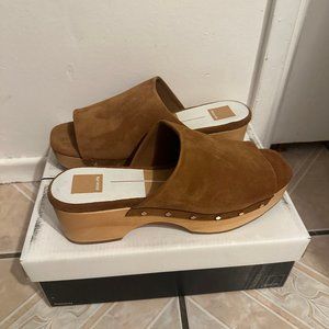 Dolce Vita Dorado Saddle Womens Wedge Sandal Size 9.5